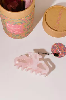 Краб для волос - Розовая вуаль Assoro