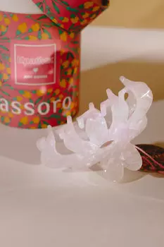 Краб для волос - Розовый ирис Assoro