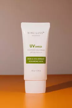 Крем солнцезащитный успокаивающий NINE LESS Essentials UV Shield Soothing Sun Cream SPF 50+/PA++++ 50g