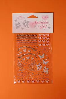Кристаллы на клейком слое MIAMITATS Aesthetic Girl Blanche