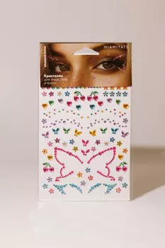 Кристаллы на клейком слое MIAMITATS Rainbow shine