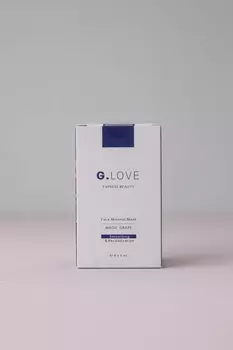 Маска для лица с минералами разглаживающая G.LOVE Face Mineral Mask Magic Grape 8*6ml
