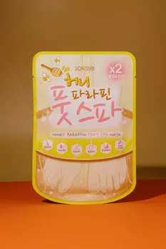 Маска для ног с медом и парафином soflisse Honey Paraffin Foot Spa Mask 18g