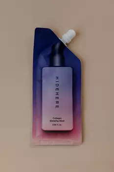 Маска увлажняющая ночная несмываемая с коллагеном HIDEHERE Collagen Sleeping Mask 25ml