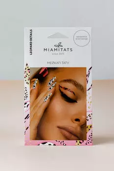 Набор переводных мейкап тату MIAMITATS FACE TATTOOS Leopard details