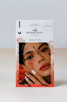 Набор переводных мейкап тату MIAMITATS FACE TATTOOS Nippon