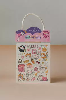 Переводные тату MIAMITATS KIDS Vitamins