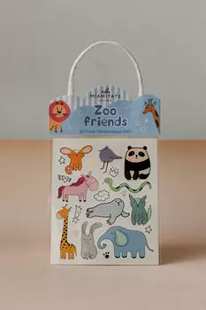 Переводные тату MIAMITATS KIDS Zoo Friends