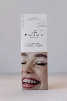 Переводные тату веснушки (для одного нанесения) MIAMITATS Holo Splash