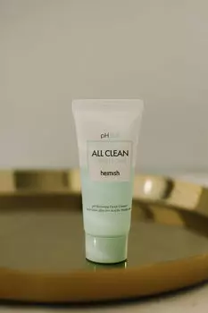 Мягкая очищающая гель-пенка HEIMISH All Clean Green Foam 30ml