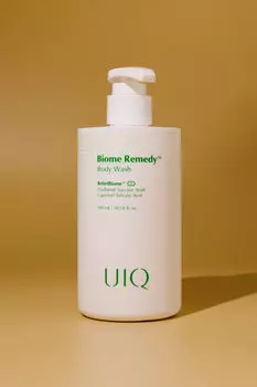 Мягкий обновляющий гель для душа с постбиотиками и LHA-кислотой UIQ Biome Remedy Body Wash 300ml