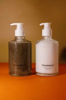 Набор 1+1 для ухода за телом: гель-скраб для душа + лосьон I’m from Yoonseul