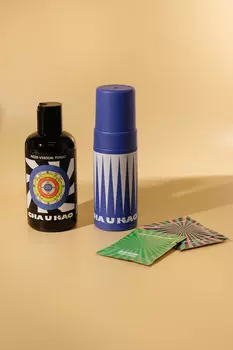 Набор для очищения: пенка+тоник с кислотами "ИДЕАЛЬНОЕ ОЧИЩЕНИЕ" CHA U KAO 120 мл+200 мл