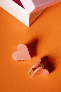 Набор крабов для волос 2 шт - Мини Розовые леденцы Assoro