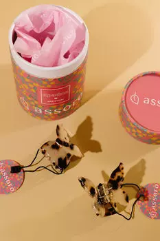 Набор крабов для волос 2 шт - Мини Бабочка Саванна Assoro