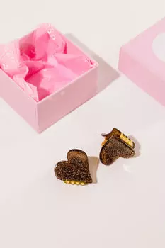 Набор крабов для волос 2 шт - Мини Сияющие леденцы Assoro