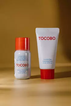 Набор миниатюр для очищения TOCOBO Double Cleansing Mini Duo (15ml + 20ml)
