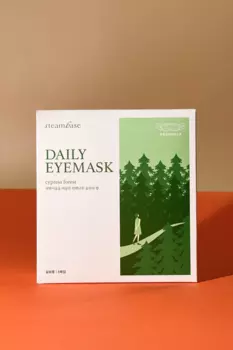 Набор паровых масок для глаз Steambase Daily Eyemask [Cypress Forest] 5*50g