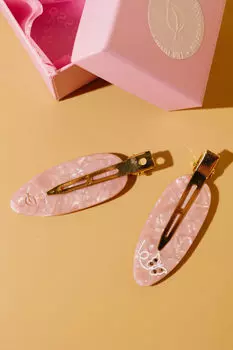 Набор заколок для волос 2 шт - Розовый лепесток Assoro