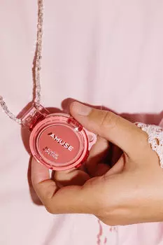 Нежная пудра для макияжа губ и щек Amuse Powder Lip&Cheek [07 Rose Girl] 4g