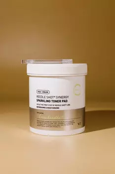Обновляющие пэды VT Reedle Shot Synergy Sparkling Toner Pad (80EA) 200ml