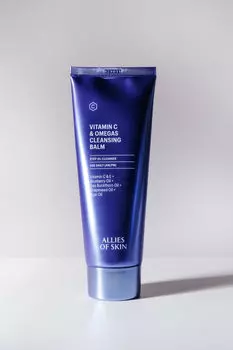 Очищающий гель-бальзам с витамином С и омега-комплексом ALLIES OF SKIN Vitamin C Omegas Cleansing Balm 100ml