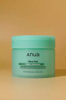 Пэды для лица с ПДРН и гиалуроновой кислотой Anua PDRN Hyaluronic Acid Glow Pad (60EA) 180ml