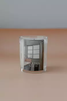 Свеча из соевого воска (Цветы жасмина, дикая мята, хвоя) PATISSONCHA Garden view 170 мл