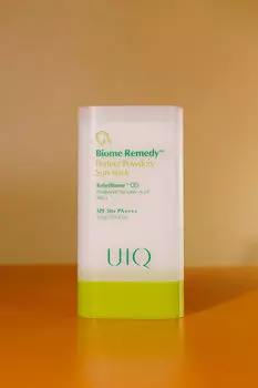 Пудровый солнцезащитный стик UIQ Biome Remedy Perfect Powdery Sun Stick SPF50+ PA++++ 18g