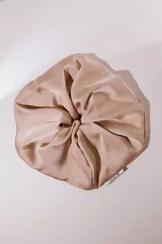 Резинка для волос из атласа Cream Air In The Hair 11 cм