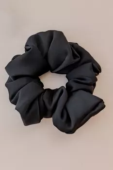 Резинка средняя, Чёрный сатин HAIRMATES