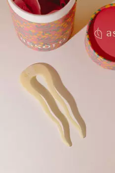 Шпилька для волос - Молоко Assoro