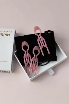 Шпилька Hairpin No1 Розовая (Набор 3шт.)