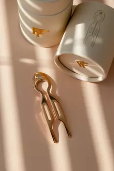 Шпилька металлическая Hairpin No1 Розовое золото (в тубусе 1шт.)