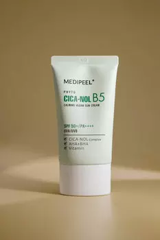 Солнцезащитный крем с центелой MEDI-PEEL Phyto Cica-Nol B5 Calming Vegan Sun Cream 50ml