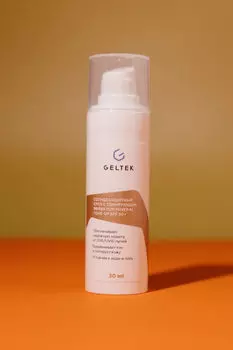 Солнцезащитный крем с тонирующим эффектом Geltek Mineral Tone-Up SPF50+ [Pink Ivory] 30ml
