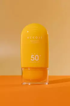 Солнцезащитный крем SPF50 ACCOJE Protective Sun Cream SPF50+ PA++++ 50 ml