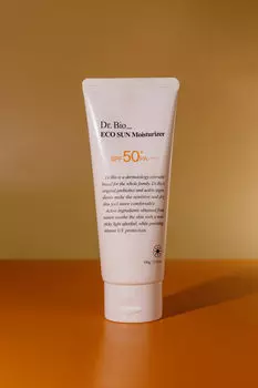 Солнцезащитный увлажняющий крем с лактобактериями Dr. Bio SUN Moisturizer SPF50+PA++++ 100g
