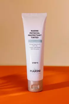 Солнцезащитный водостойкий крем с тональным эффектом на физических фильтрах JAN MARINI Marini Physical Protectant SPF 45 (Tintend Light) 57g