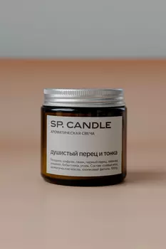 Ароматическая свеча Душистый перец и тонка SP. CANDLE 100г