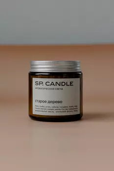 Ароматическая свеча Старое дерево SP. CANDLE 100г