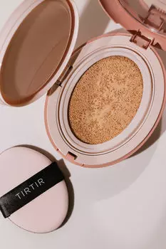 Стойкий кушон для лица TIRTIR Mask Fit All Cover Cushion SPF50+ PA+++ [17C Porcelain] 18g