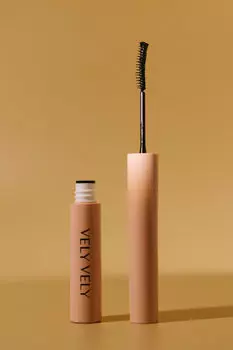 Супертонкая стойкая тушь для ресниц чёрная Vely Vely Super Slim Mascara 01 Black 3.2g