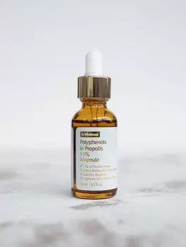 Сыворотка с прополисом BY WISHTREND Polyphenols in Propolis 15% Ampoule 30ml