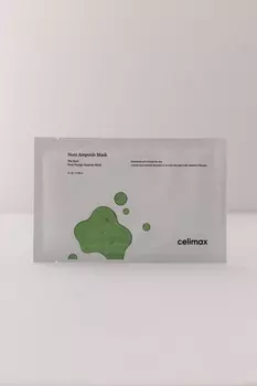 Тканевая маска, пропитанная ампульной эссенцией с экстрактом нони и гиалуроновой кислоты Celimax The Real Noni Energy Ampoule Mask 25ml