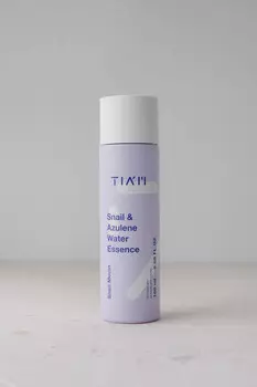 Тонер-эссенция с муцином улитки и азуленом TIAM Snail & Azulene Water Essence 180ml