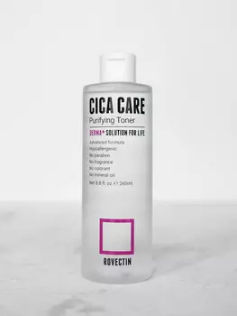 Тонер с центеллой ROVECTIN Skin Essentials Cica Care Purifying Toner 260ml