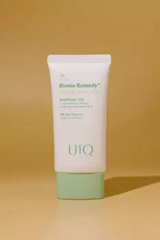 Тонирующий солнцезащитный крем с центеллой UIQ Biome Remedy Tone-up Cica Complex Sun Cream SPF50+ PA++++ 50ml