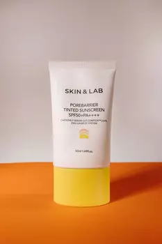 Тонирующий солнезащитный крем на основе физических фильтров SKIN&LAB Porebarrier Tinted Sunscreen SPF50+ PA++++ 50ml