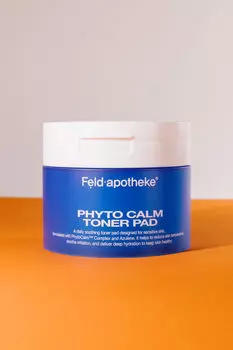 Успокаивающие пэды для лица FELD APOTHEKE Phyto Calm Toner Pads 150ml (100EA)